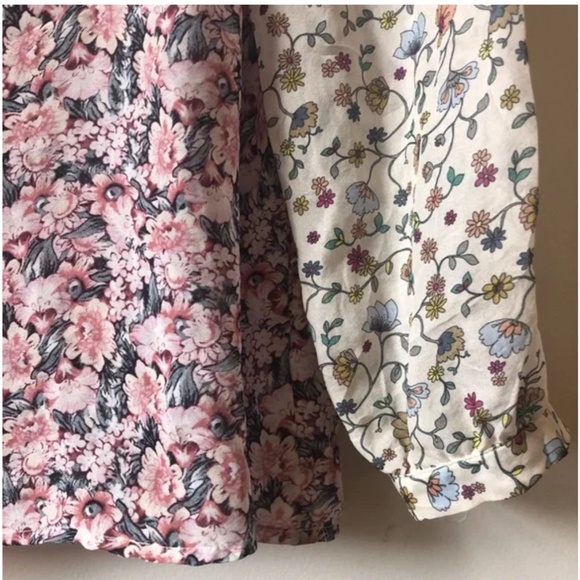 Silk peasant style top - Picture 4 of 6